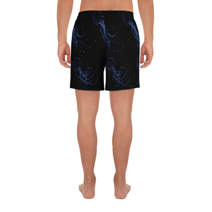 Medusas Black by Aquartmarina Recycled sports shorts for men