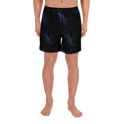 Medusas Black by Aquartmarina Recycled sports shorts for men