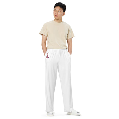 Teddy bear Pantalón ancho all over unisex