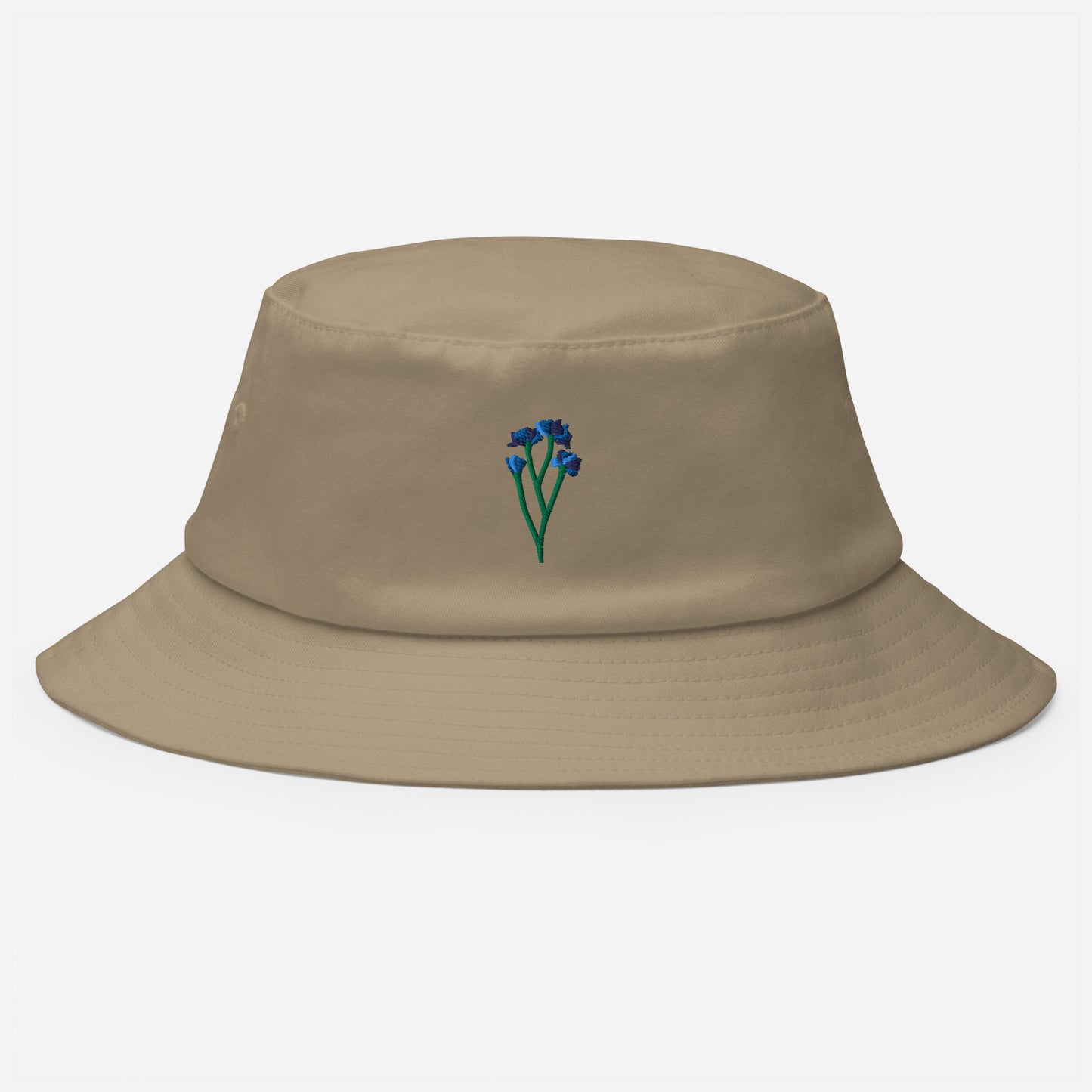 Embroidered sea flowers - Fisherman hat