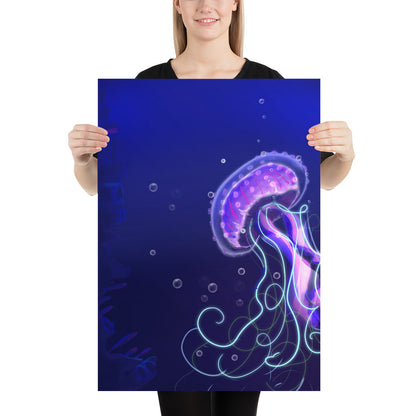 “Flow like a jellyfish” by Aquartmarina