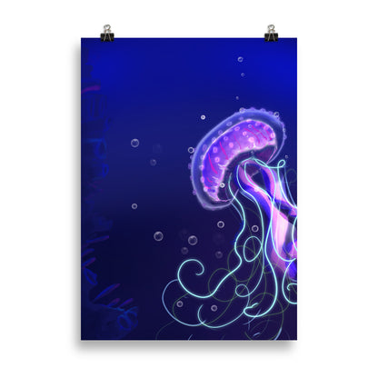 “Flow like a jellyfish” by Aquartmarina