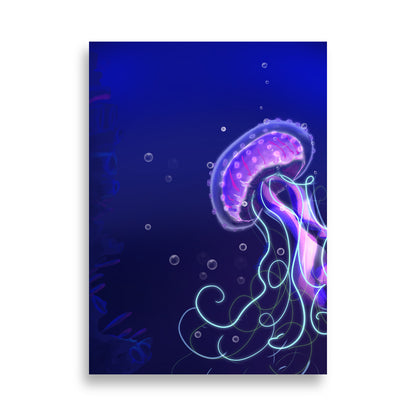 “Flow like a jellyfish” by Aquartmarina