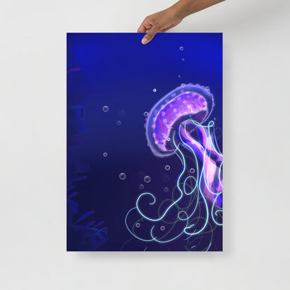 “Flow like a jellyfish” by Aquartmarina