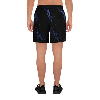 Medusas Black by Aquartmarina Recycled sports shorts for men