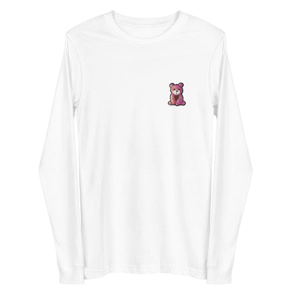 Teddy retro bear 🐻 Camiseta manga larga unisex