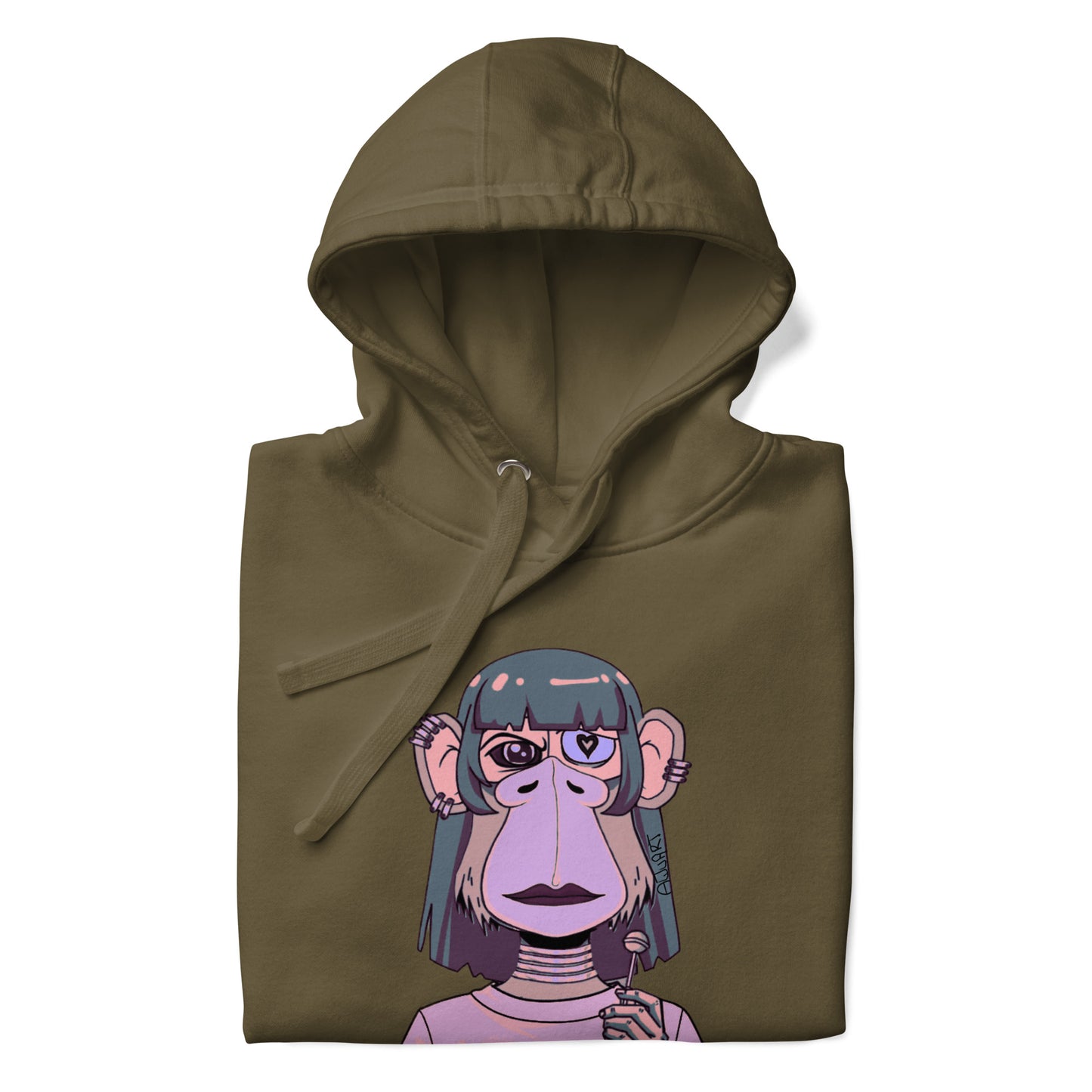 Monkey lady Sudadera con capucha unisex